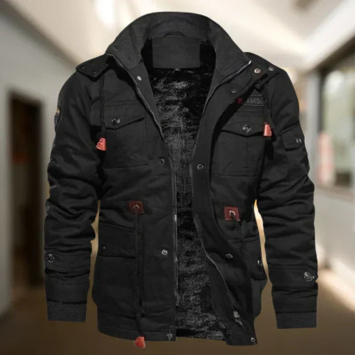 Helvano | Gefütterte Herrenjacke mit weichem Teddyfutter