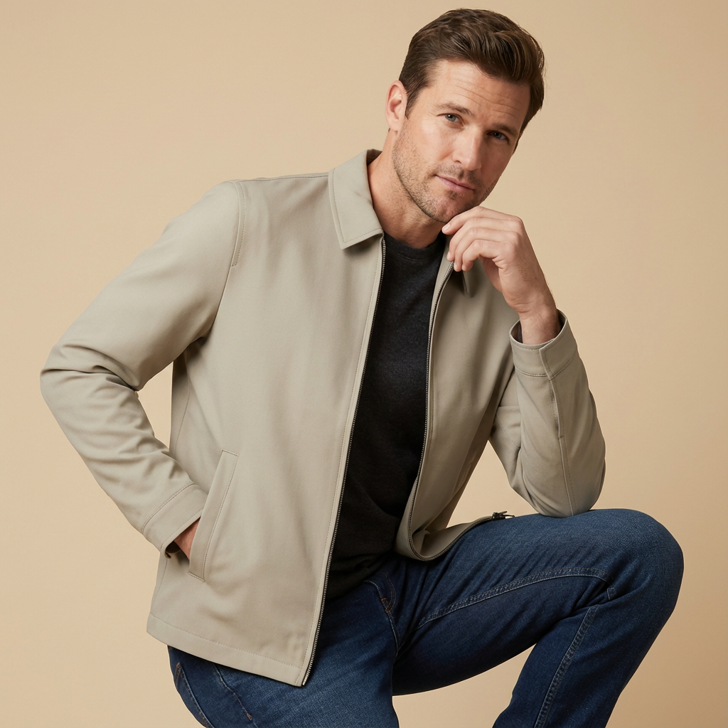 Helvano | Übergangsjacke für Herren mit Stehkragen