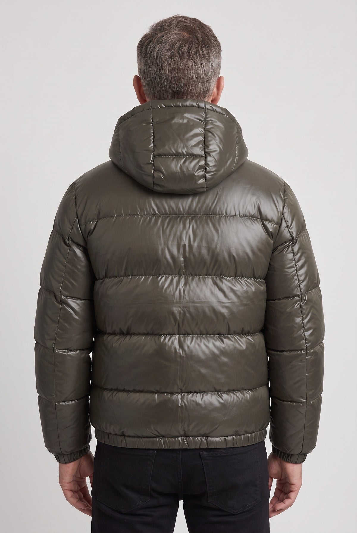 Helvano | Herren Steppjacke mit Kapuze für Winter