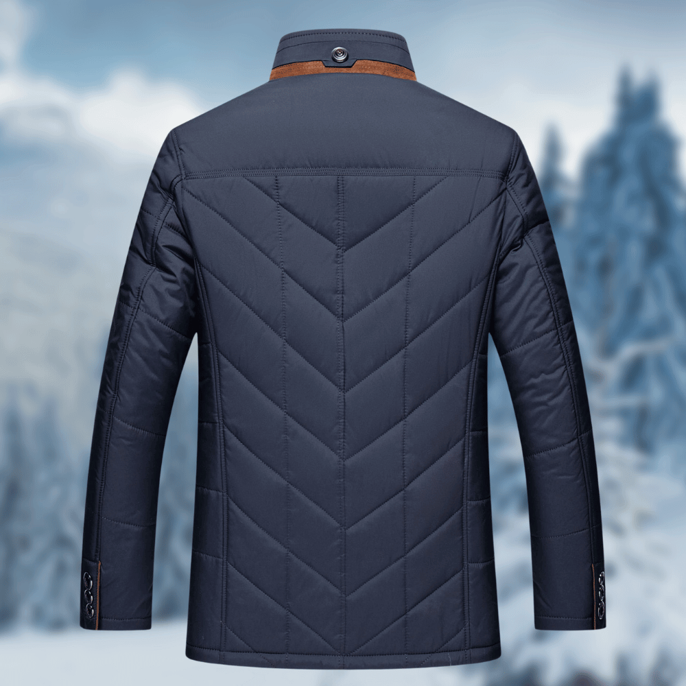 Helvano | Gesteppte Winterjacke mit Stehkragen für Herren