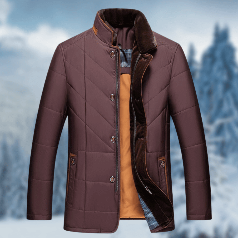 Helvano | Gesteppte Winterjacke mit Stehkragen für Herren