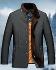 Helvano | Gesteppte Winterjacke mit Stehkragen für Herren