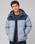 Helvano | Oversized Steppjacke mit Kapuze für Herren