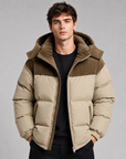 Helvano | Oversized Steppjacke mit Kapuze für Herren