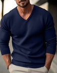 Helvano | Strickpullover mit V-Ausschnitt für Herren