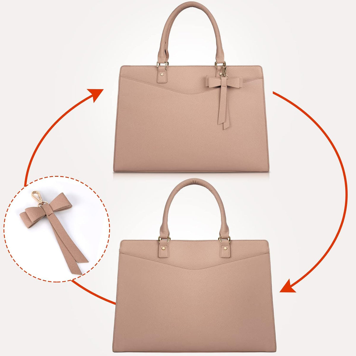 Helvano | Laptoptasche aus PU-Leder für Damen