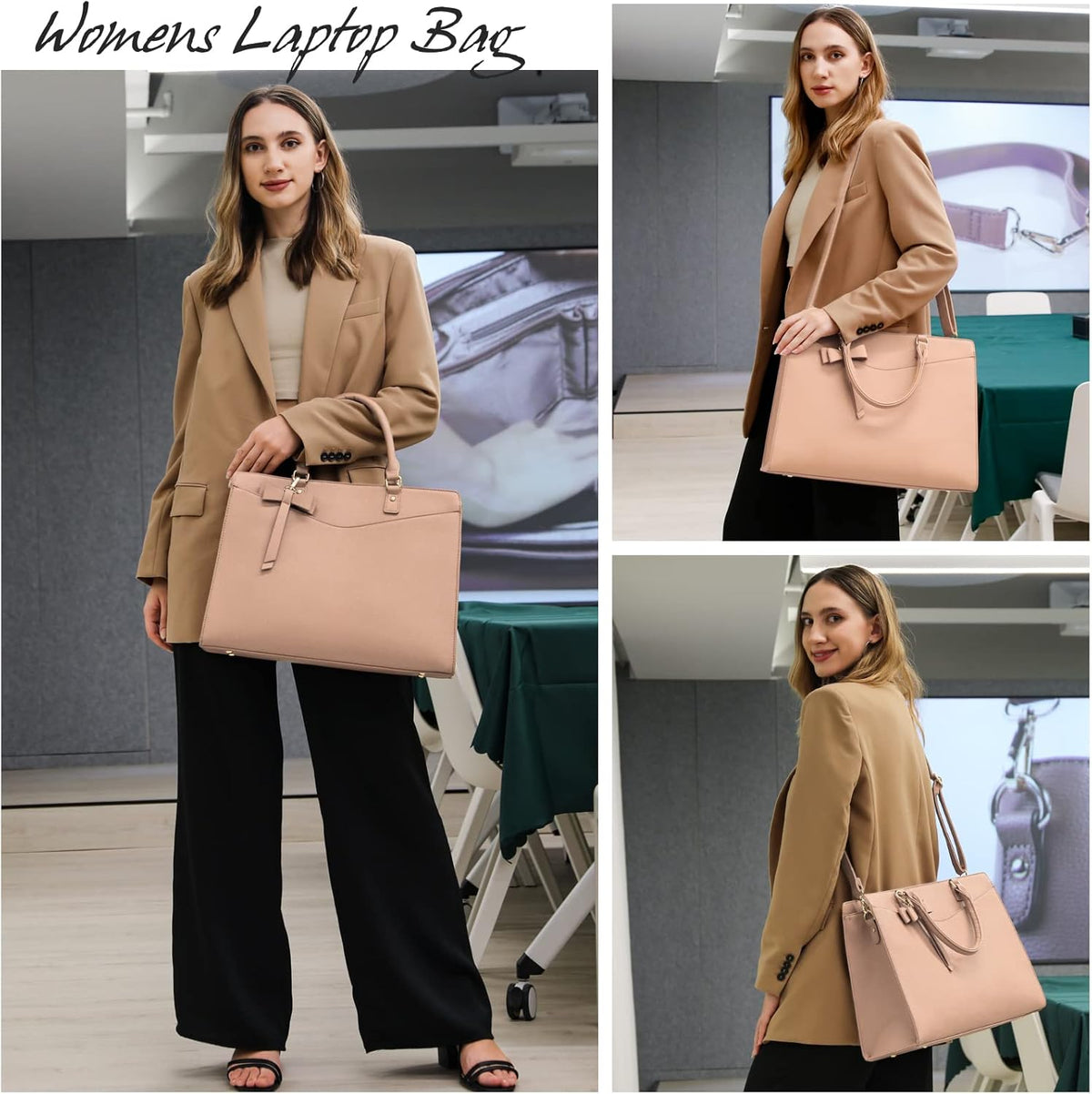 Helvano | Laptoptasche aus PU-Leder für Damen