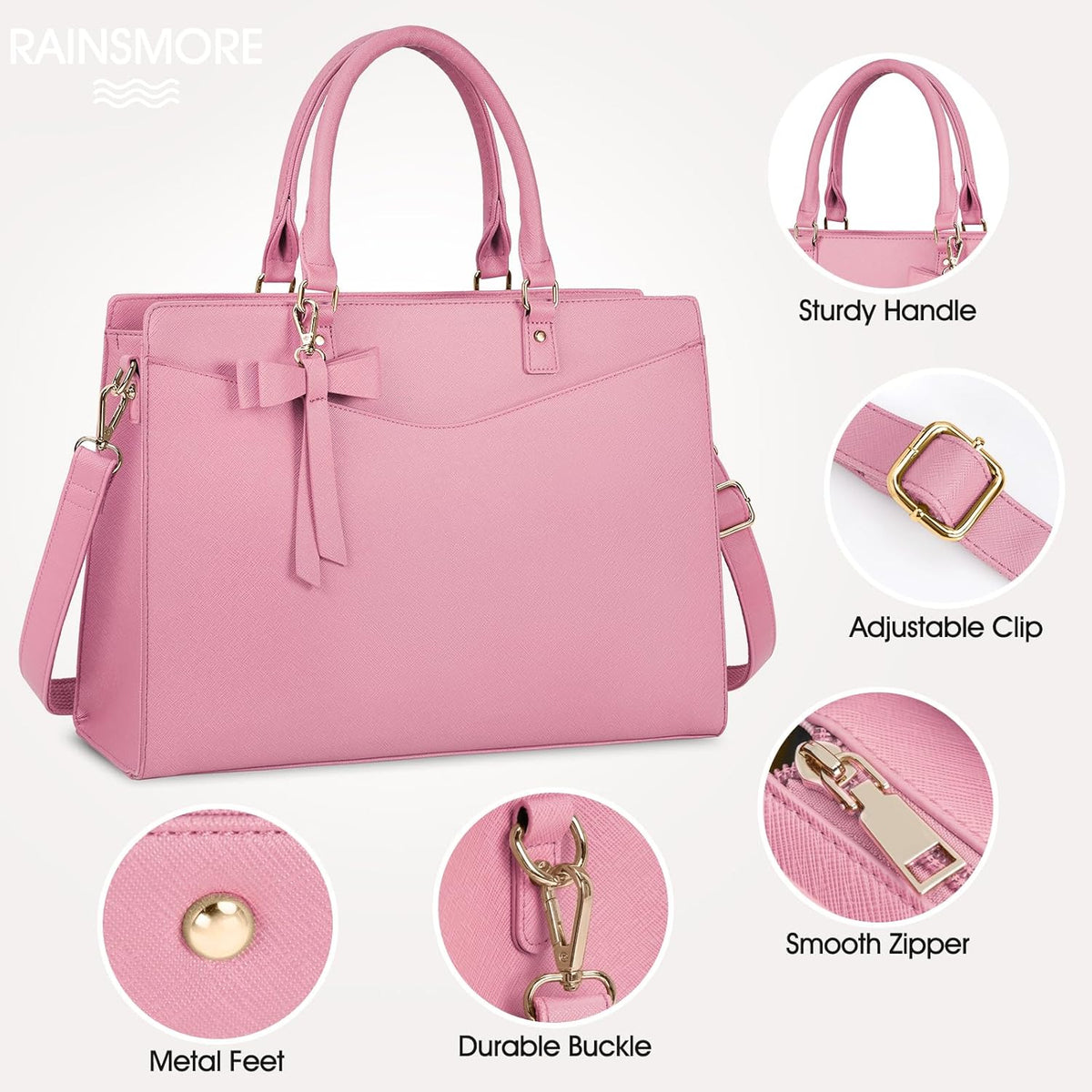 Helvano | Laptoptasche aus PU-Leder für Damen