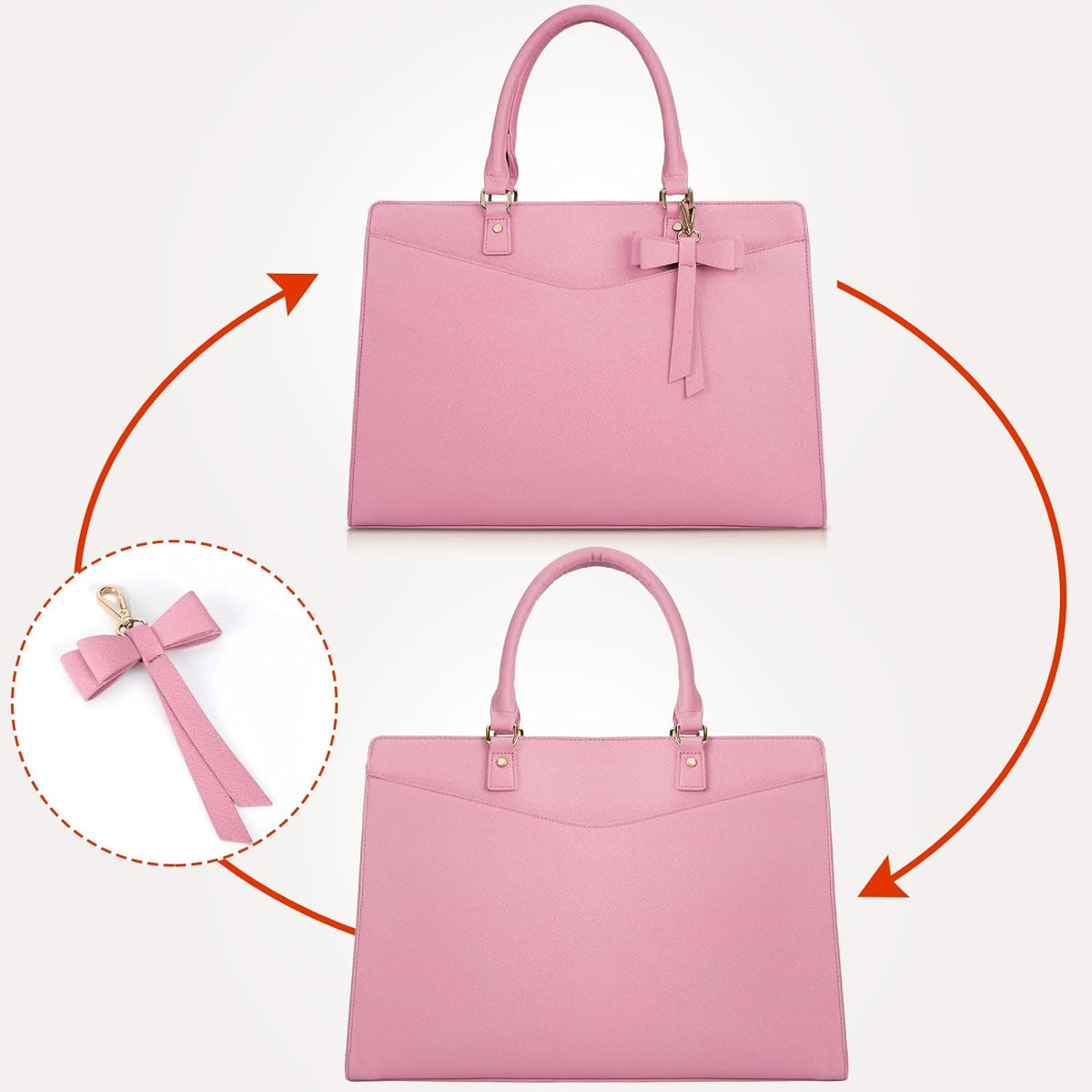Helvano | Laptoptasche aus PU-Leder für Damen
