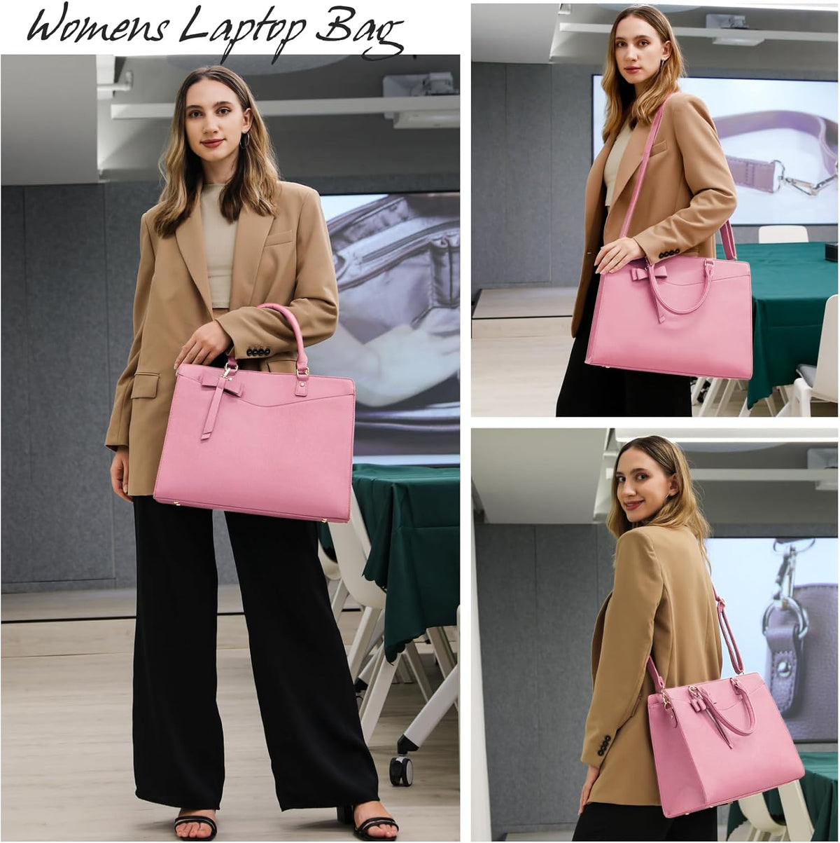 Helvano | Laptoptasche aus PU-Leder für Damen