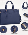 Helvano | Laptoptasche aus PU-Leder für Damen