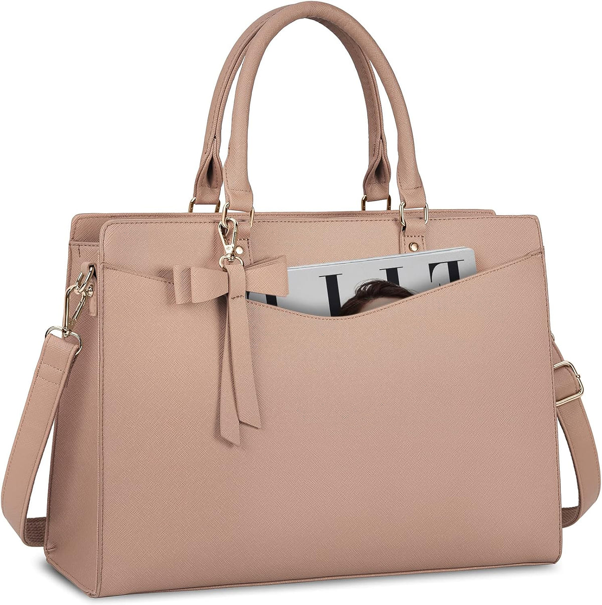 Helvano | Laptoptasche aus PU-Leder für Damen