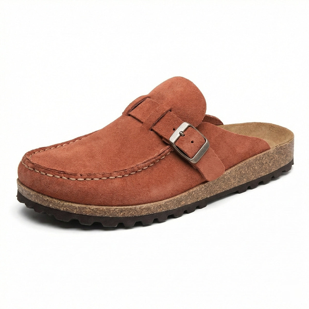 Helvano | Retro Wildleder-Clogs für Damen