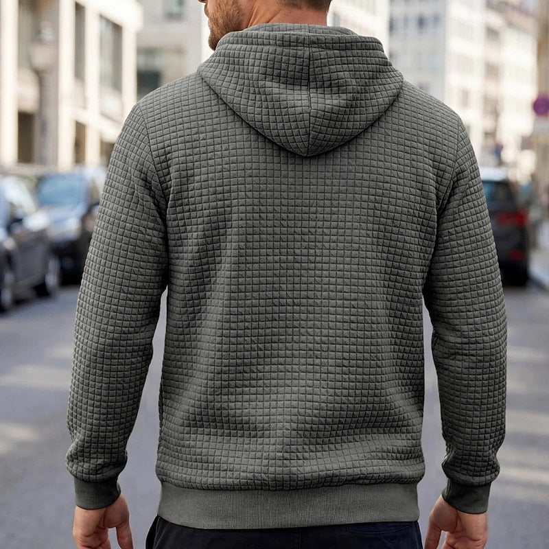 Helvano | Strukturierter Herren-Hoodie