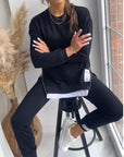 Helvano | Bequemes Sweatshirt- und Hosen-Set für Damen
