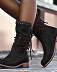 Helvano | Lederstiefel für Damen