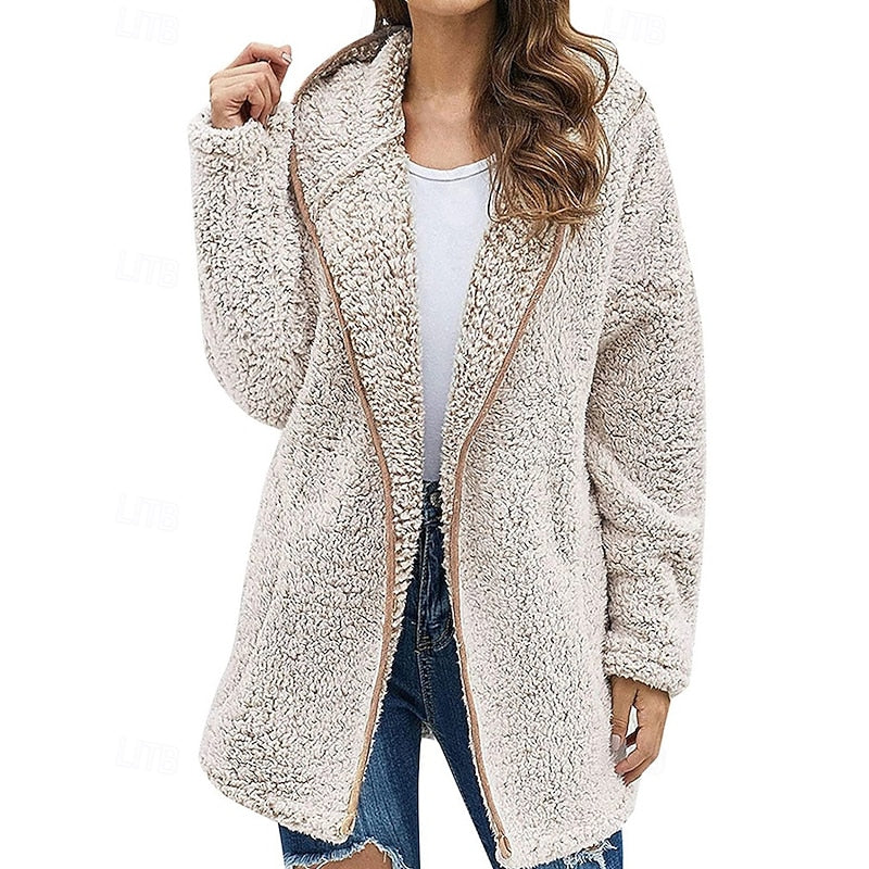 Helvano | Warme Kapuzenjacke für Damen