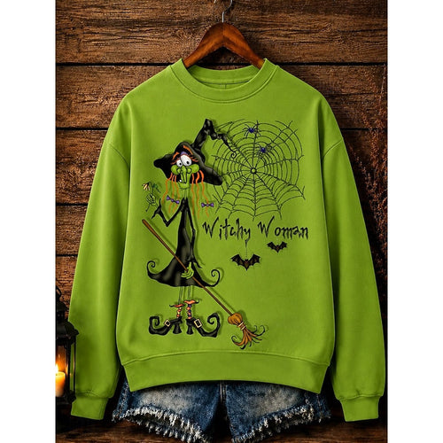 Helvano | Halloween Sweatshirt mit Rundhals