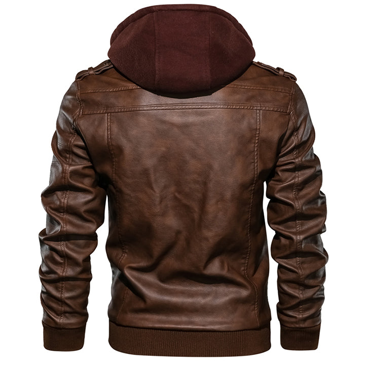 Helvano | Herren-Lederjacke in Braun