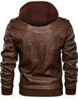 Helvano | Herren-Lederjacke in Braun