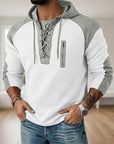 Helvano | Hoodie mit Schnürung für Herren