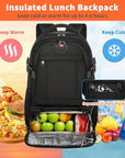 Helvano | Grosser Reiserucksack mit USB-Anschluss