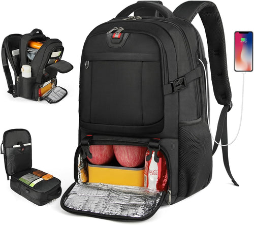 Helvano | Grosser Reiserucksack mit USB-Anschluss