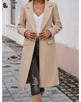 Helvano | Taillierter Longline-Mantel für Damen