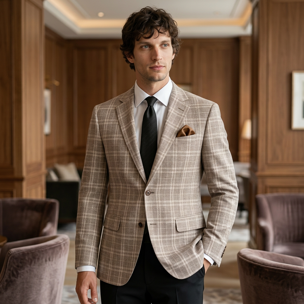Helvano | Slim-Fit Blazer für Herren