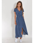 Helvano | Elegantes Damenkleid mit V-Ausschnitt