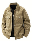 Helvano | Wildleder-Veloursjacke für Herren