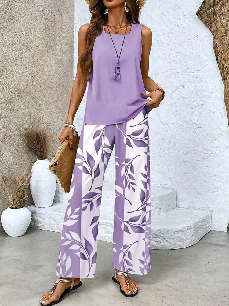 Helvano | Ärmelloses Sommer-Set für Damen