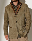 Helvano | Vintage-Jacke mit Stehkragen für Herren