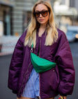 Helvano | Oversized Bomberjacke für Damen