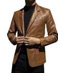 Helvano | Herren Lederjacke Business Casual