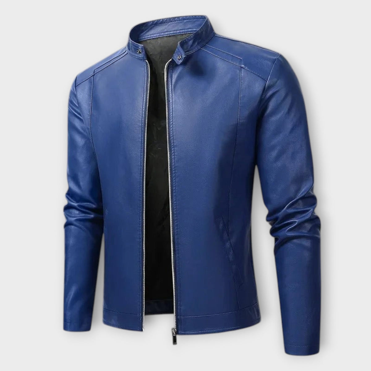Helvano | Bikerjacke aus Kunstleder für Herren