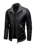 Helvano | Lederjacke mit Fleecefutter für Herren