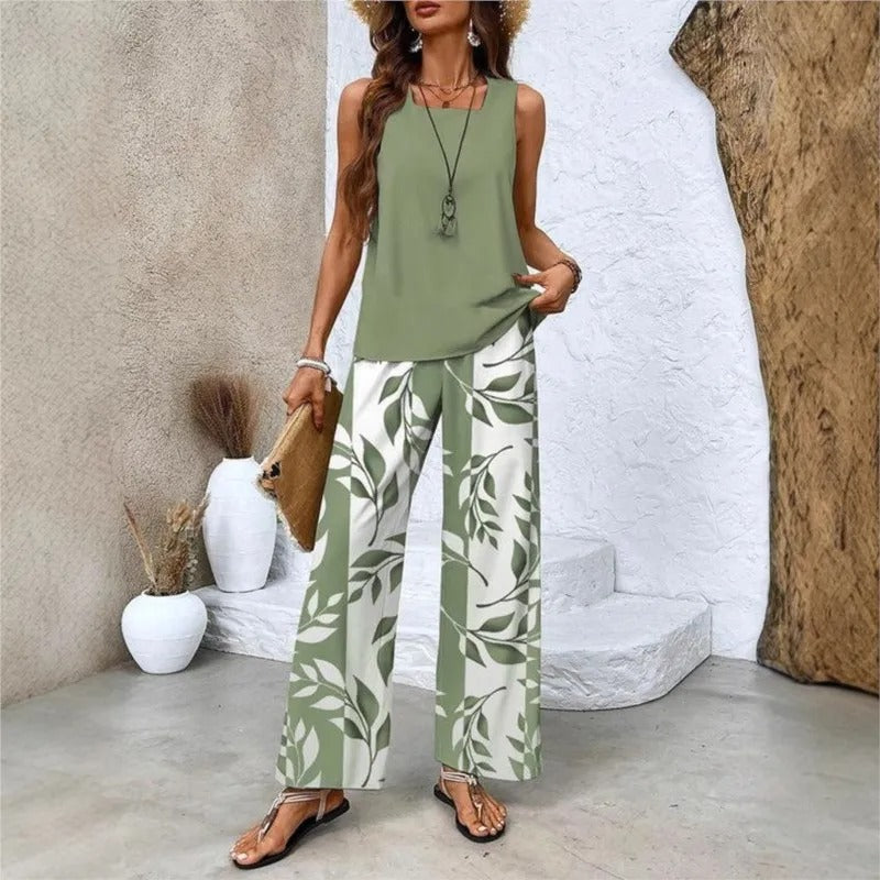 Helvano | Ärmelloses Sommer-Set für Damen