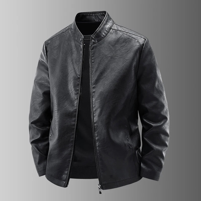 Helvano | Bikerjacke aus Kunstleder für Herren