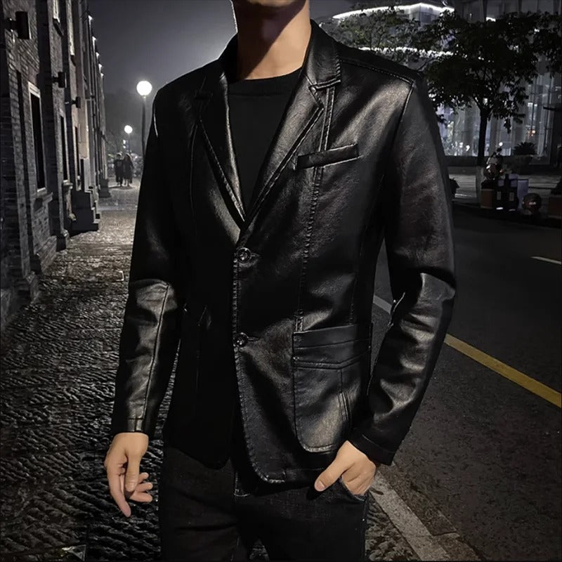 Helvano | Herren Lederjacke Business Casual