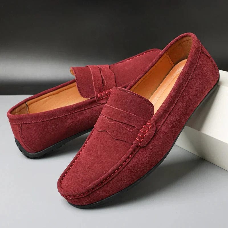 Helvano | Herren Slipper mit Riemen