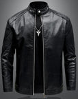 Helvano | Bikerjacke aus Kunstleder für Herren
