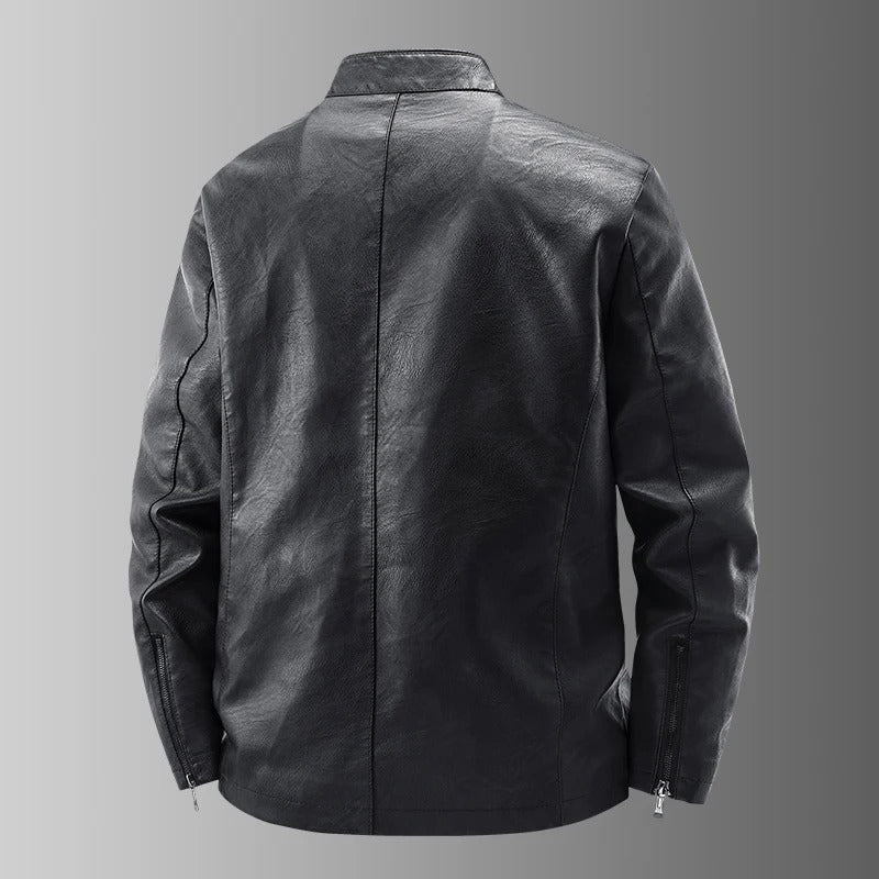 Helvano | Bikerjacke aus Kunstleder für Herren
