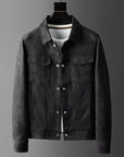 Helvano | Herren Lederjacke in Schwarz