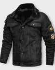 Helvano | Lederjacke mit Fleecefutter für Herren