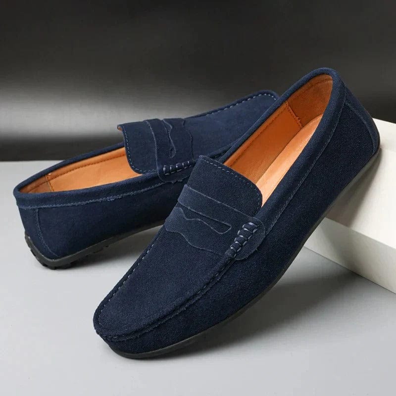 Helvano | Herren Slipper mit Riemen