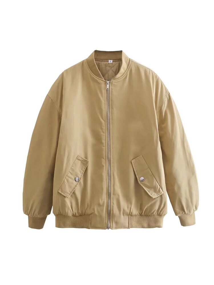 Helvano | Oversized Bomberjacke für Damen