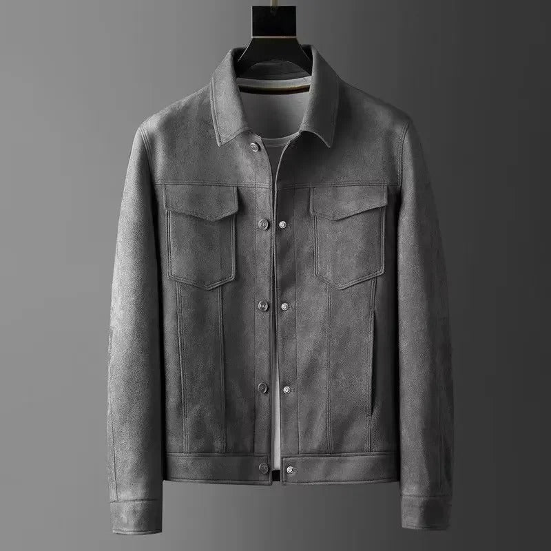 Helvano | Herren Lederjacke in Schwarz