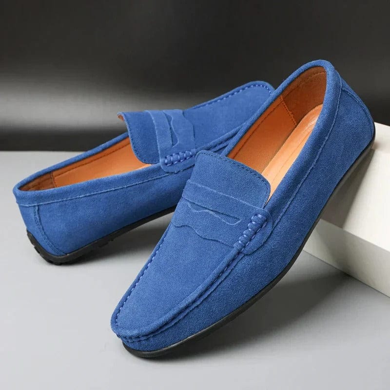 Helvano | Herren Slipper mit Riemen