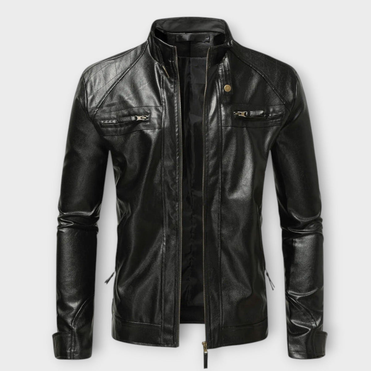 Helvano | Retro Bikerjacke für Herren